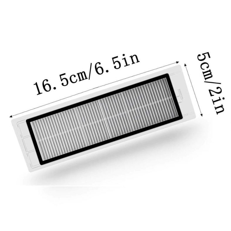 Reservdelar Kompatibla med Xiaomi Mi Roborock S5, S50, S51, S55 Borste Filter Sidoborste