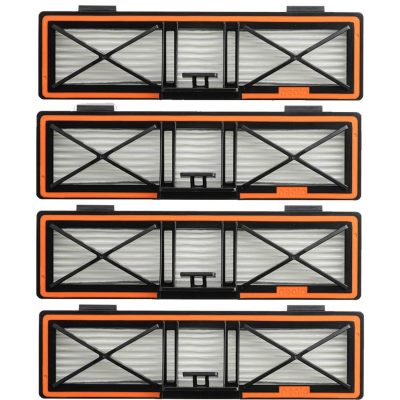 4 st HEPA Filter Kompatibla med Neato D10, D9, D8, D7, D6, D4