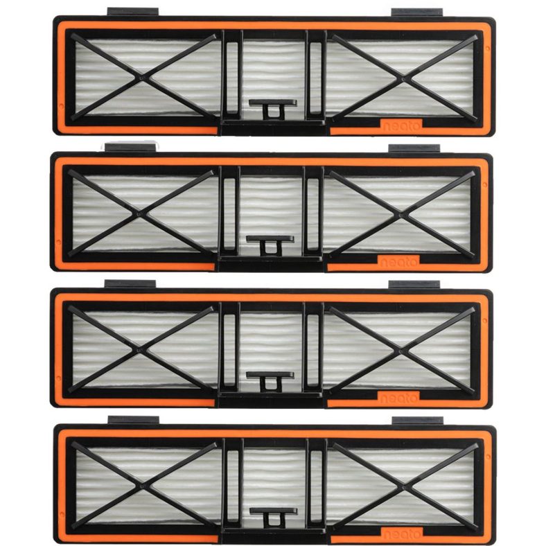 4 st HEPA Filter Kompatibla med Neato D10, D9, D8, D7, D6, D4