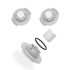 12 st Plugg till Vattentank och Detaljborste Xiaomi Roborock S50 S51 S5 S55 S6 Reservdelar