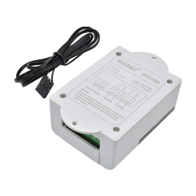 Intelligent Termostat DTC-1200 AC 110V 220V Temperaturkontroll LED med Avsläsningskabel