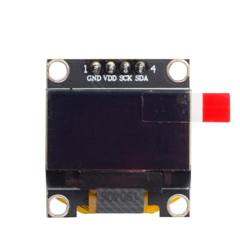 Blå / Gul OLED Skärm / Display / Displaymodul 0.96" 4 pins 128X64